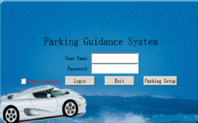 Parking guidance system----SEWO-CW5----Management Software